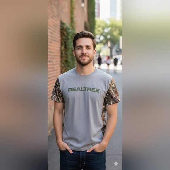 RealTree Camo Men's Shirt (NWOT) - Picture 1 of 7